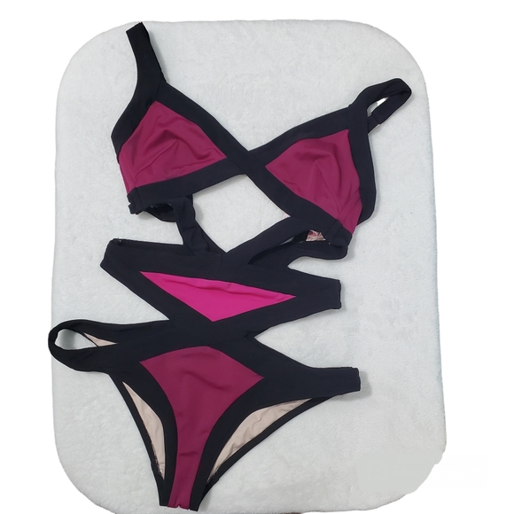 AGENT PROVOCATEUR Mazzy Swimsuit Sz 3 Medium - Picture 5 of 15
